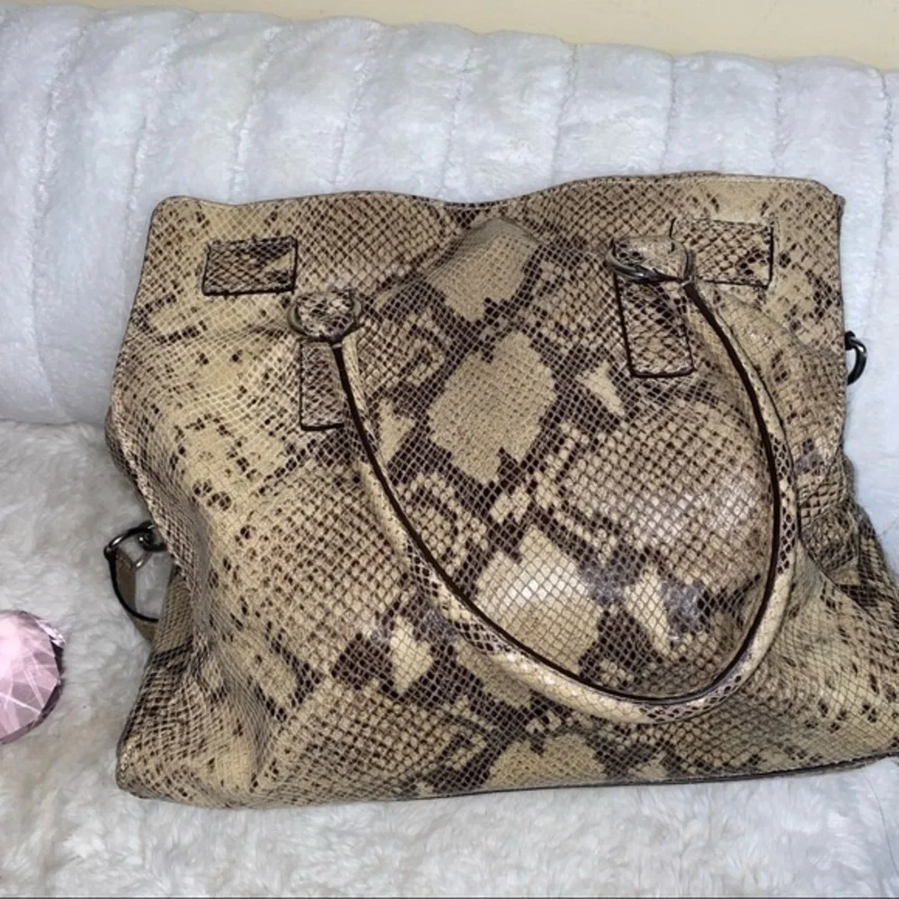 Michael Kors snake print Large Tote Hamilton - Picture 4 of 15